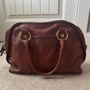 Frye Lucy domed satchel